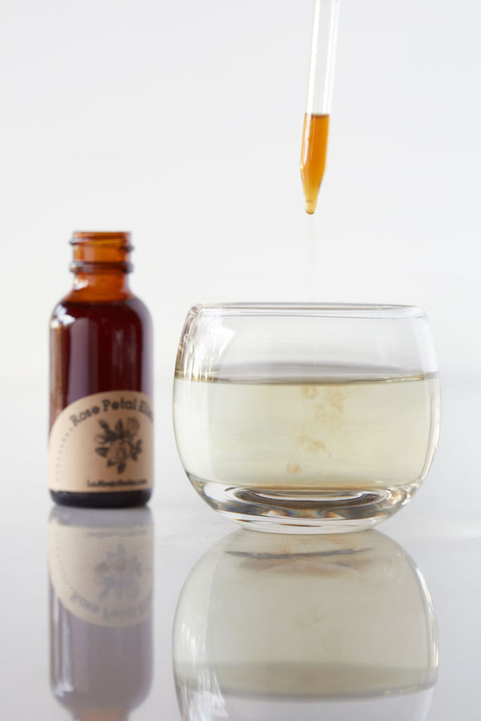 Stress Relief with Rose Petal Elixir from La Abeja Herbs Clean Living